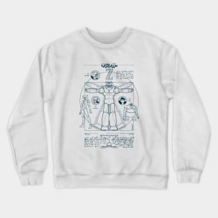 225 Mazinger Z Da Vinci Crewneck Sweatshirt